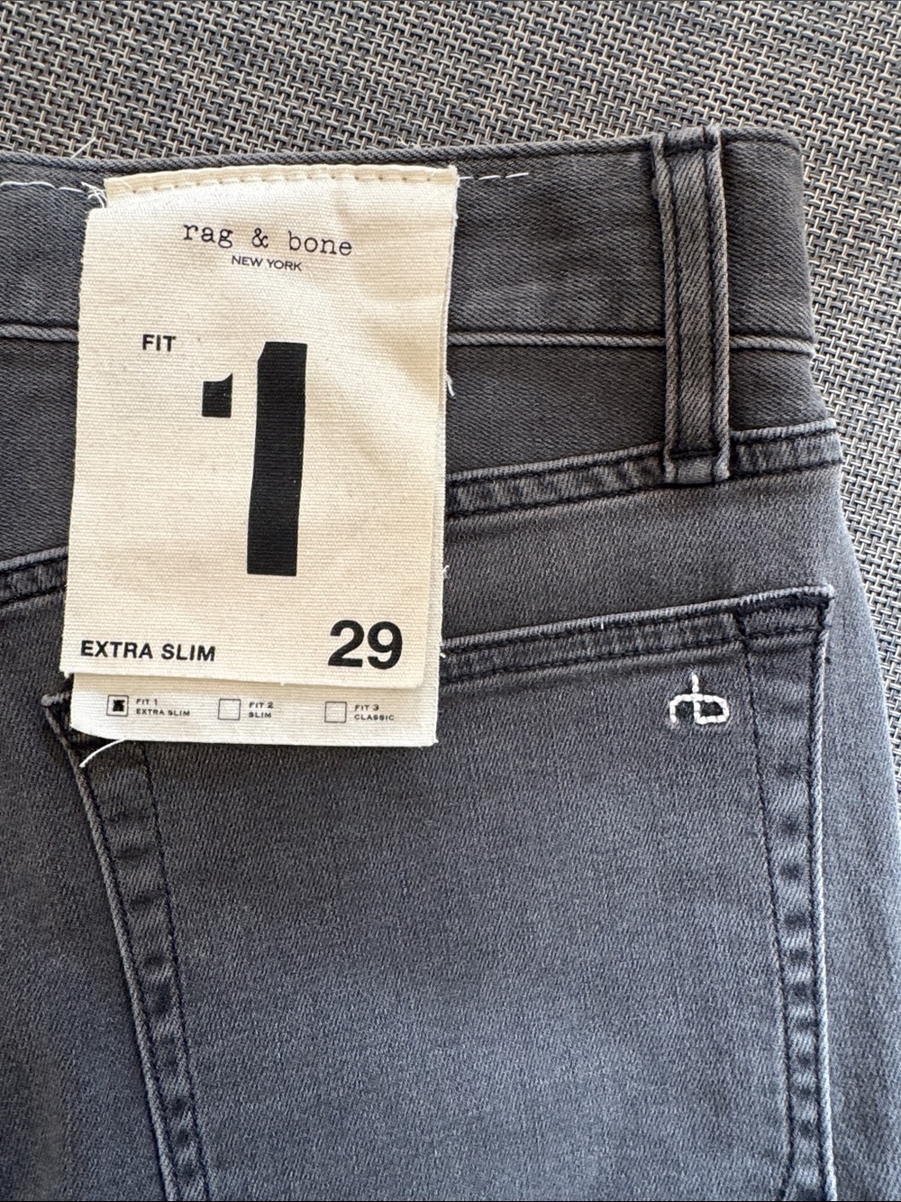 Rag & Bone Extra Slim Fit1 Jean Size 29